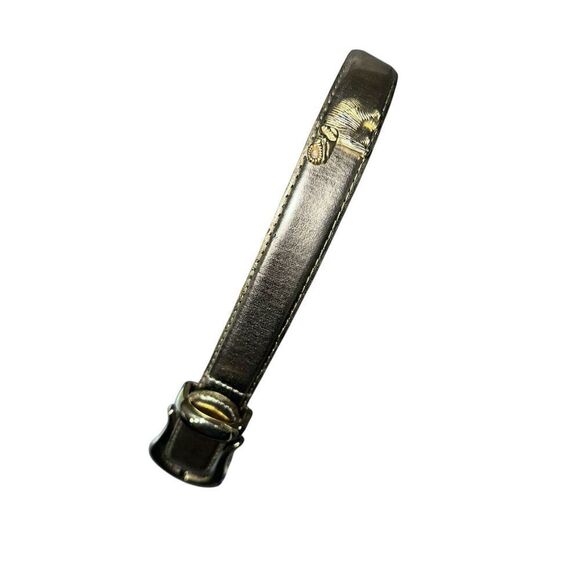 Vintage RARE Gold Tone ELEPHANT Belt Retro Fashion Statement Belt Costume Access - Picture 3 of 11